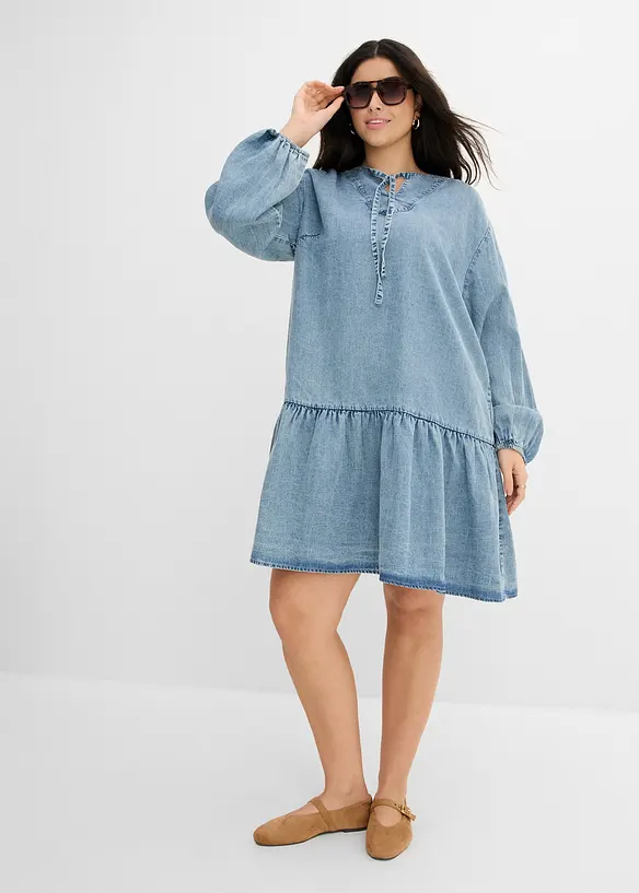 Robe midi ample, bonprix