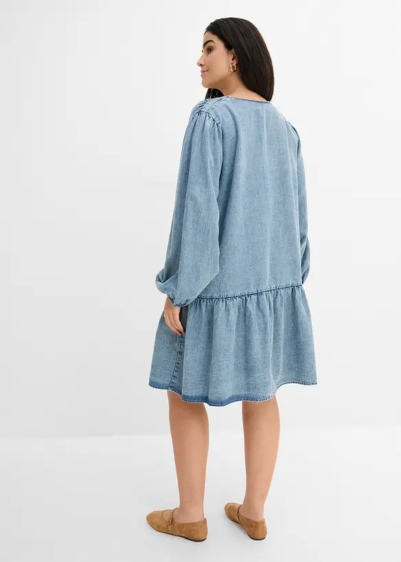 Robe midi ample, bonprix