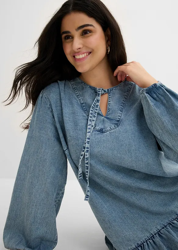 Robe midi ample, bonprix