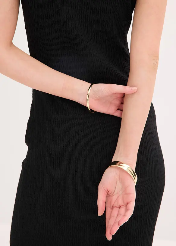 Lot de 3 bracelets joncs, bonprix