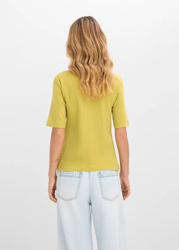 T-shirt c&ocirc;tel&eacute; 100% coton, bonprix