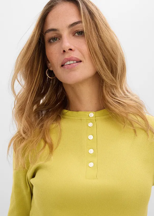 T-shirt c&ocirc;tel&eacute; 100% coton, bonprix