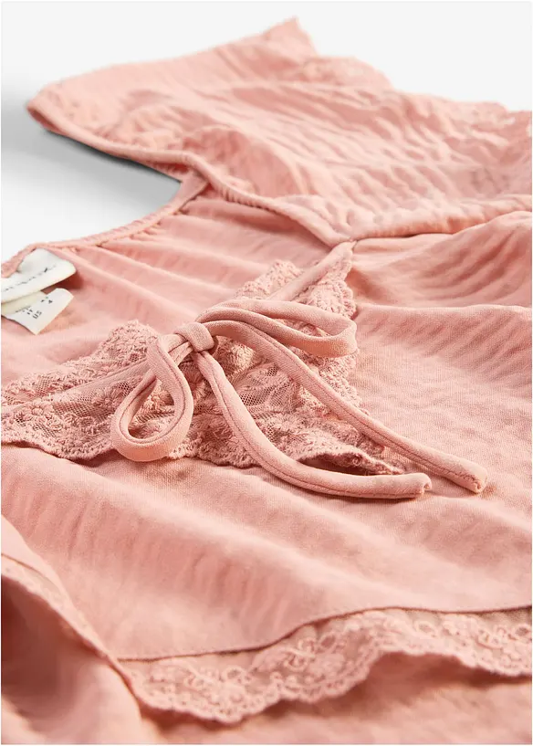 Top blouse en cr&ecirc;pe l&eacute;g&egrave;re, bonprix