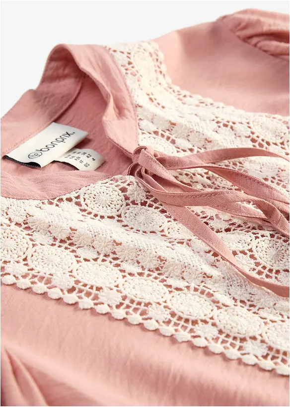 Robe midi douce, bonprix