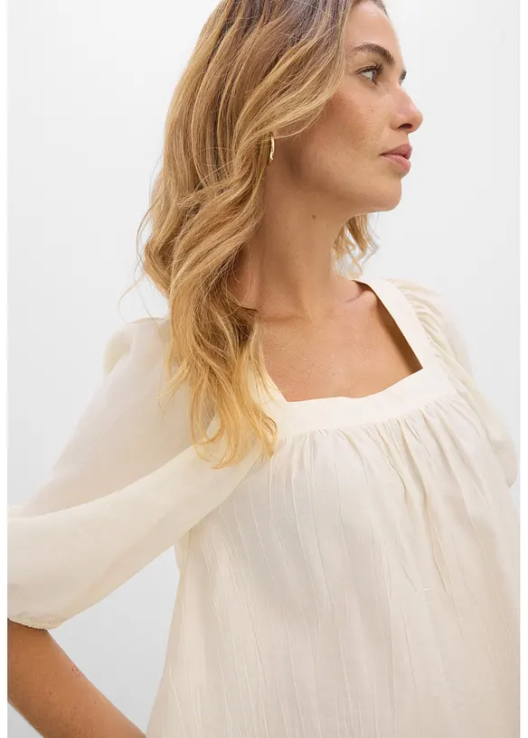 Blouse &agrave; effet froiss&eacute;, bonprix