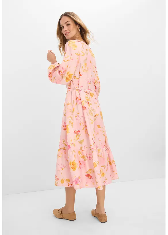 Robe midi douce, bonprix