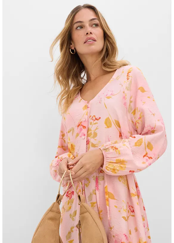 Robe midi douce, bonprix