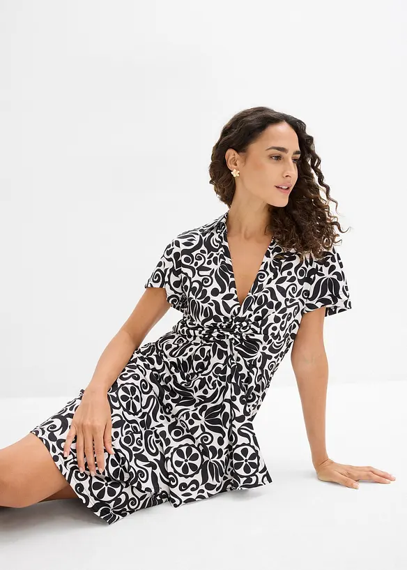 Robe courte pr&egrave;s du corps, bonprix