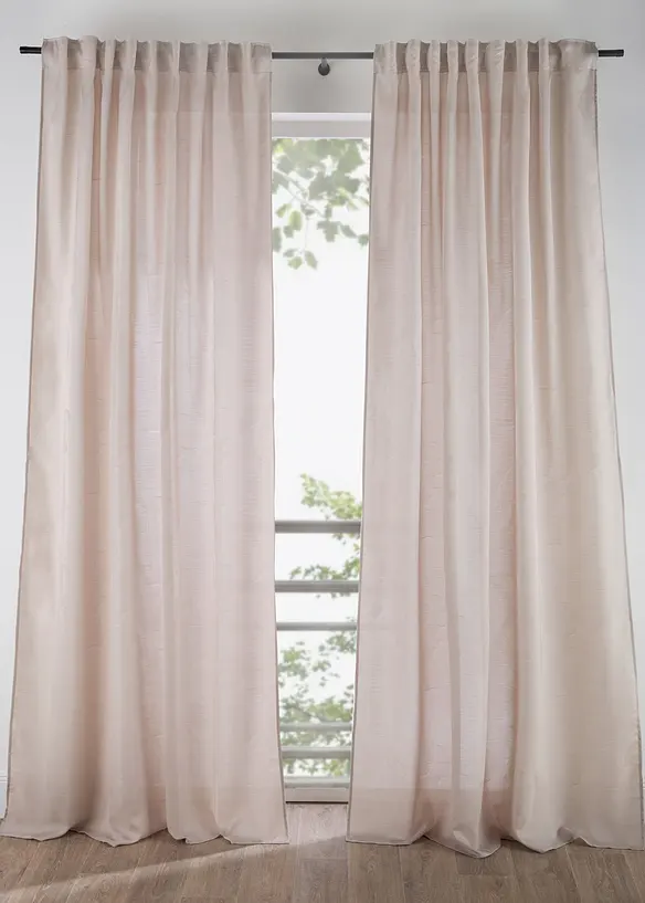 Rideau jacquard &agrave; motif moderne (1 pce), bonprix