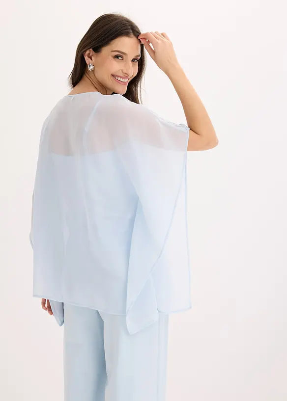 Tunique avec empi&egrave;cement en dentelle, bonprix