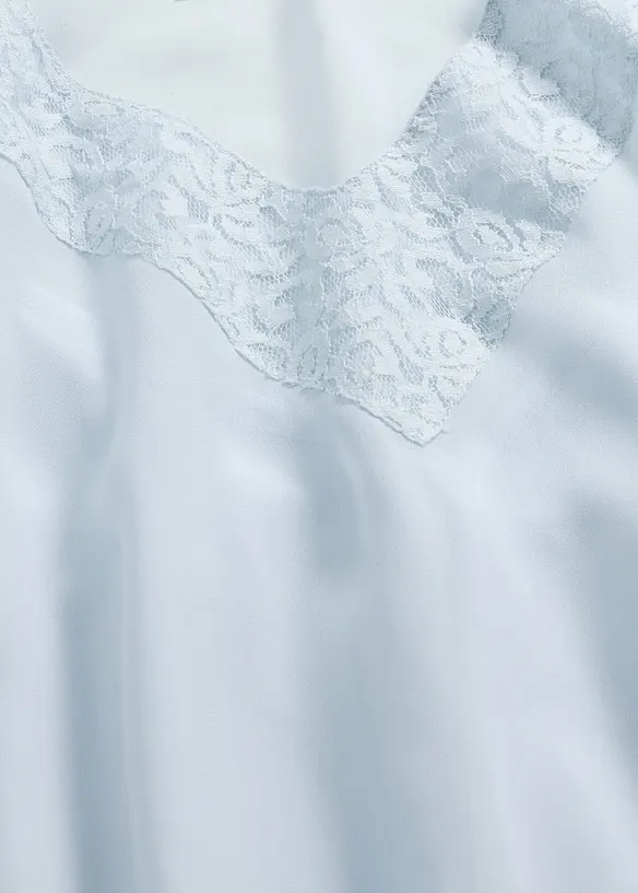 Tunique avec empi&egrave;cement en dentelle, bonprix