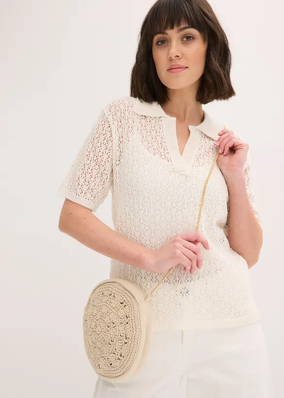 Petit sac rond &agrave; bandouli&egrave;re, bonprix