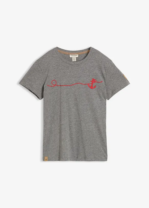 T-shirt brod&eacute;, bonprix