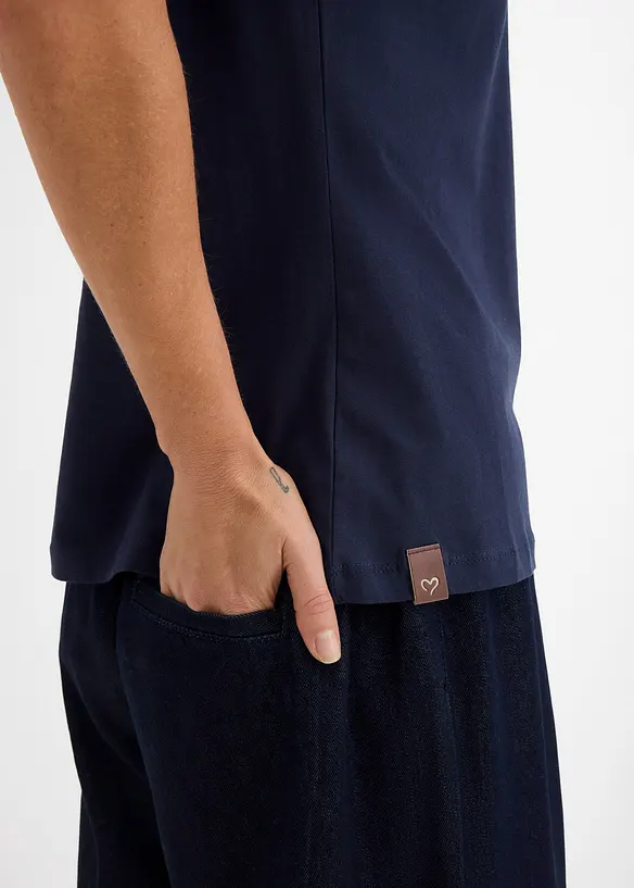 T-shirt brod&eacute;, bonprix