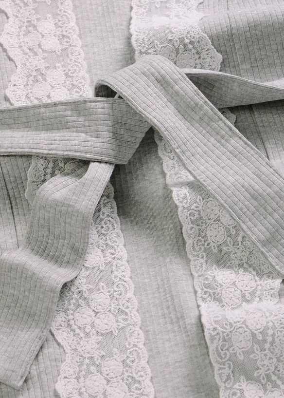 Kimono en coton c&ocirc;tel&eacute;, bonprix