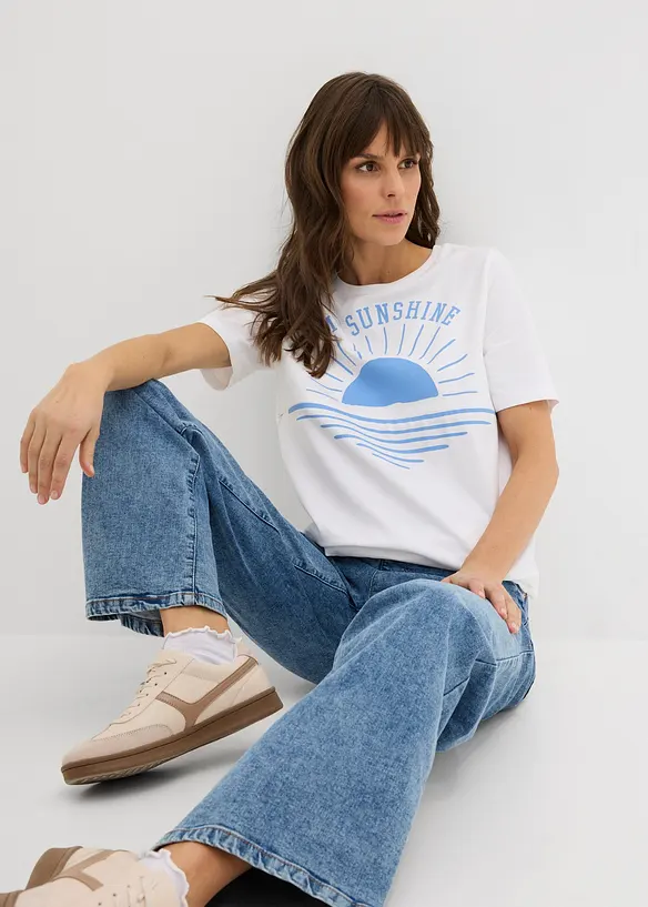 T-shirt de grossesse et d&rsquo;allaitement en coton, bonprix