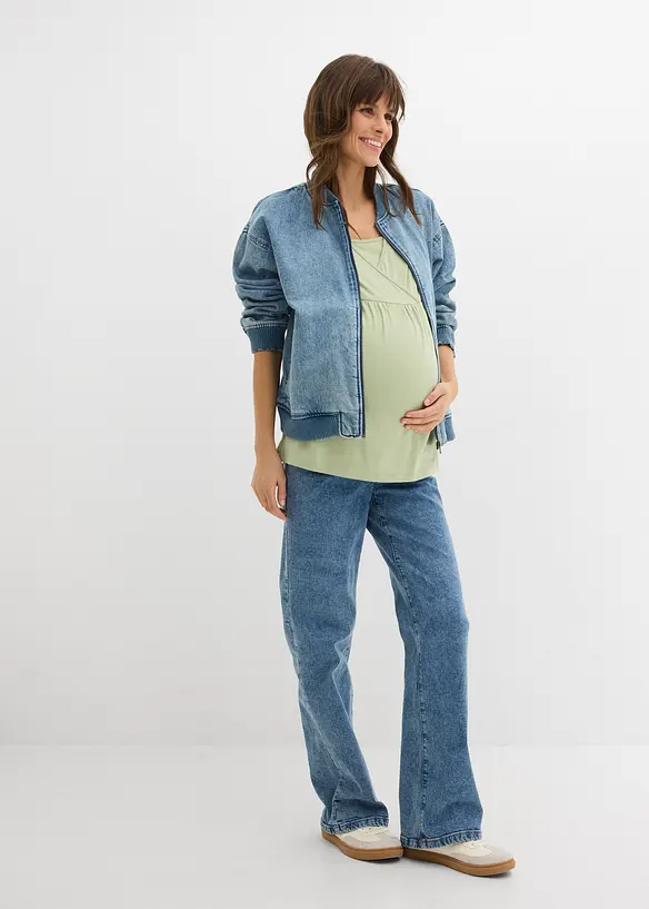 T-shirt de grossesse et d&rsquo;allaitement en coton, bonprix