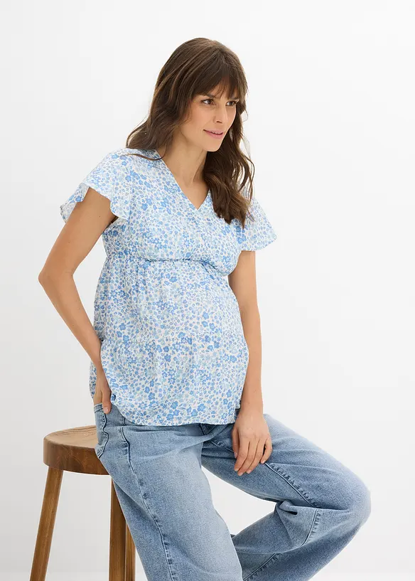 Blouse de grossesse et d&rsquo;allaitement en viscose fluide, bonprix