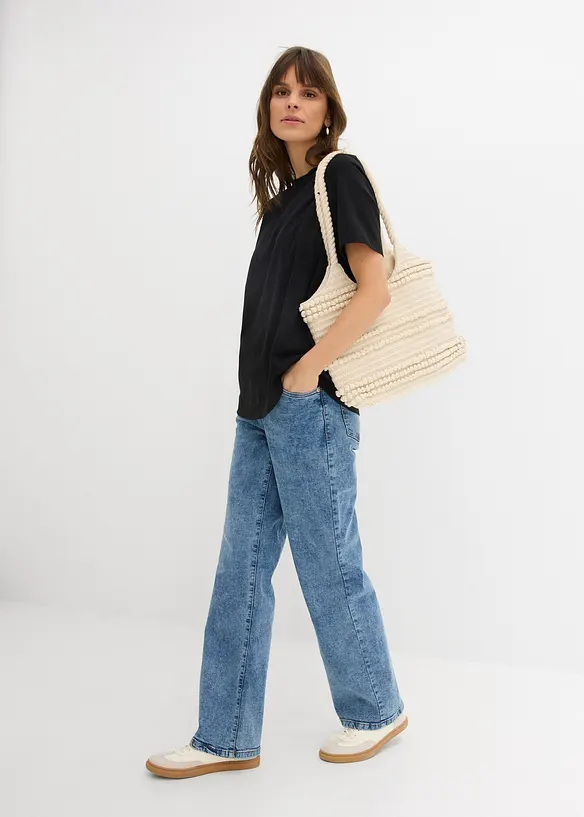 T-shirt de grossesse avec fonction d&rsquo;allaitement discr&egrave;te, bonprix