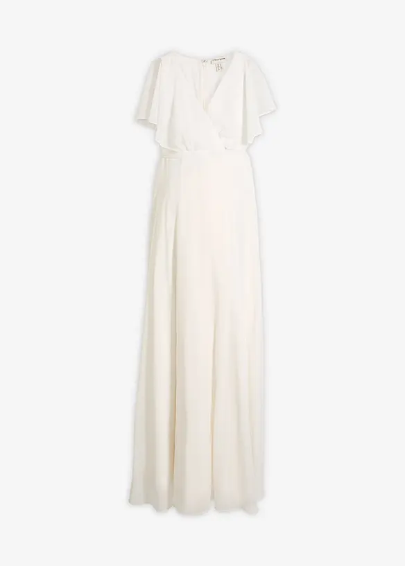 Robe de mari&eacute;e en mousseline pour la grossesse et l&rsquo;allaitement, bonprix
