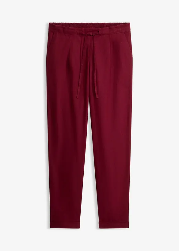 Pantalon en lin m&eacute;lang&eacute;, bonprix