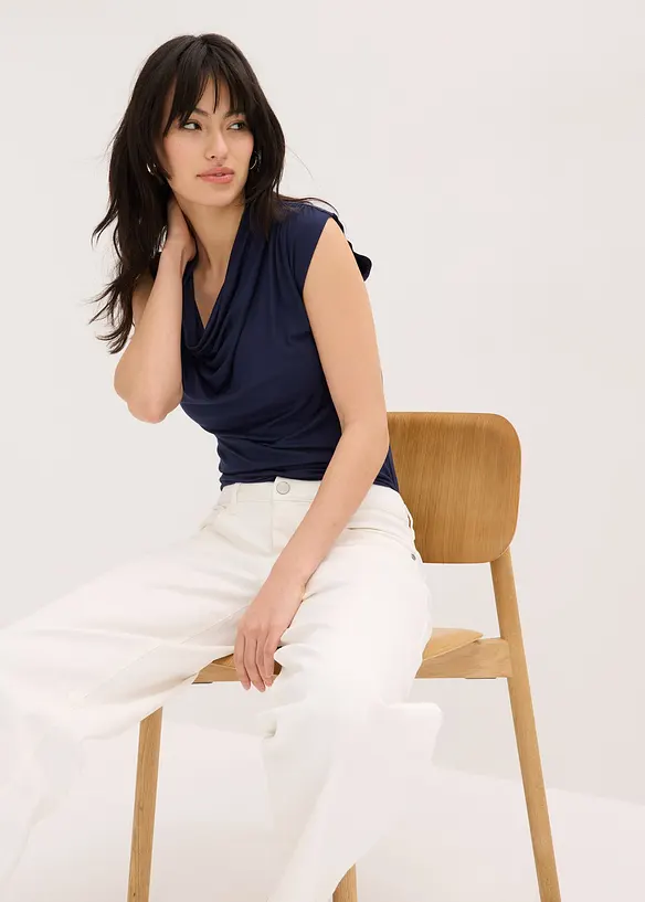 T-shirt en viscose extensible, bonprix