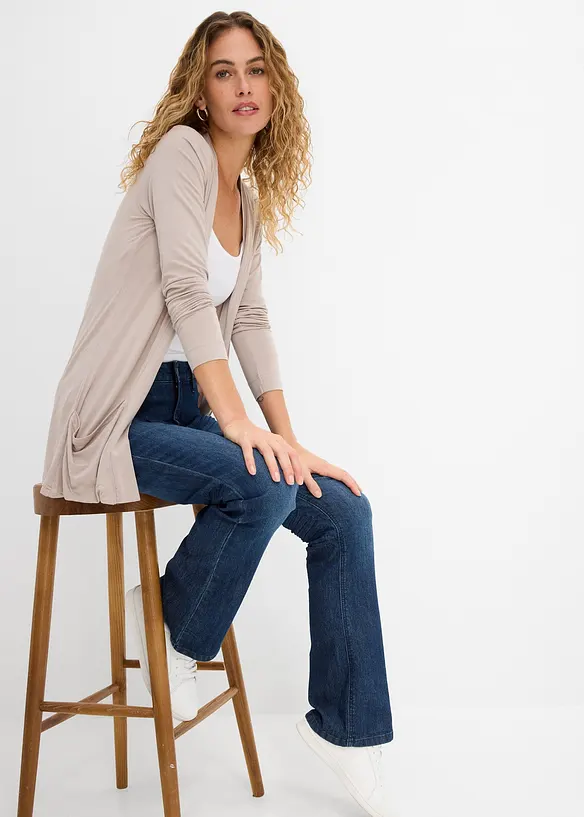 Gilet en jersey doux, bonprix