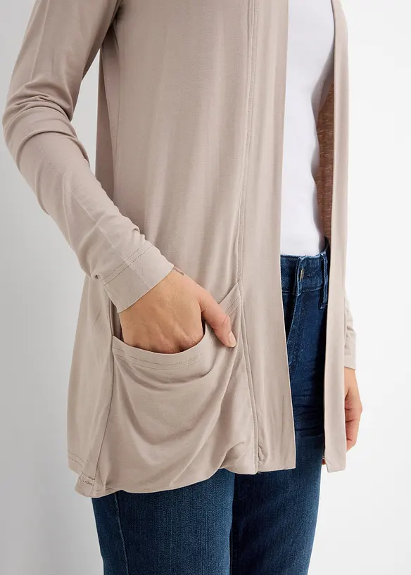 Gilet en jersey doux, bonprix