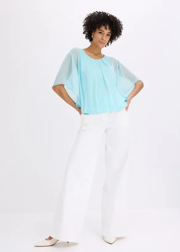 Blouse en mousseline, bonprix