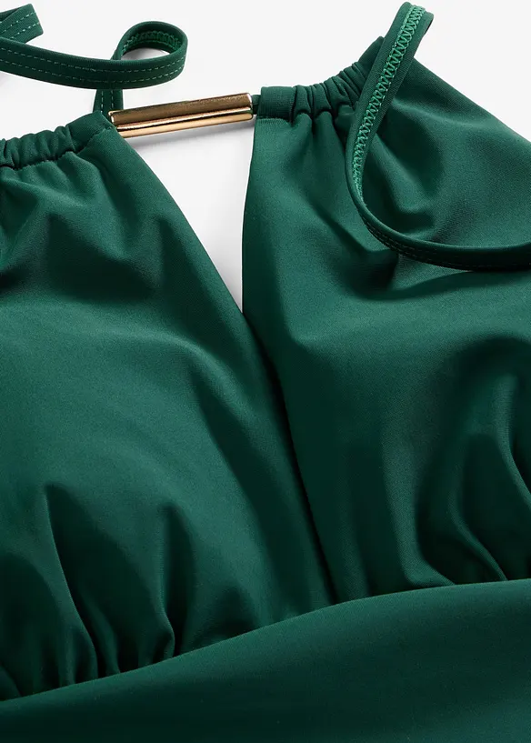 Maillot 1 pi&egrave;ce sculptant, maintien mod&eacute;r&eacute;, bonprix