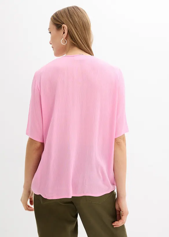 Tunique en viscose effet froiss&eacute;, bonprix