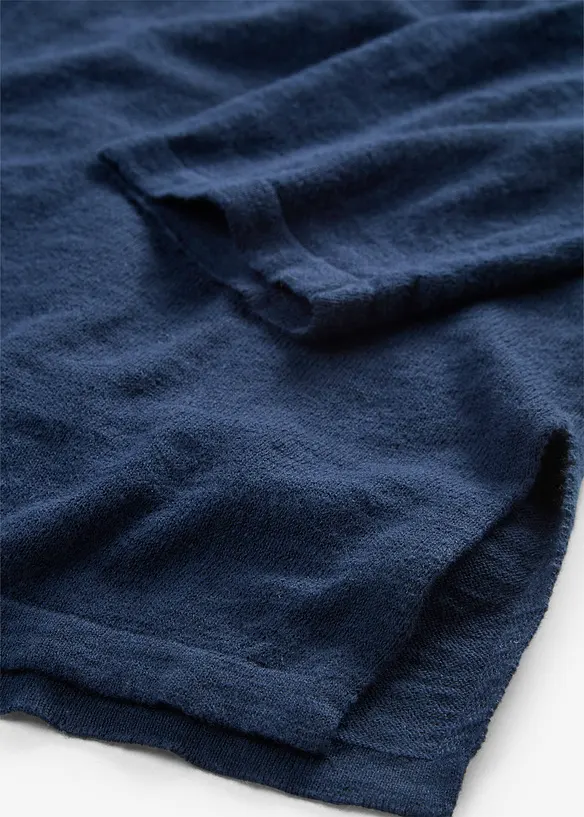 Gilet en maille 100% coton flamm&eacute;, bonprix