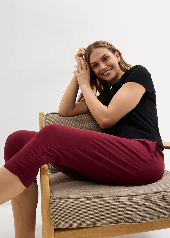 Pantalon en jersey coton, bonprix