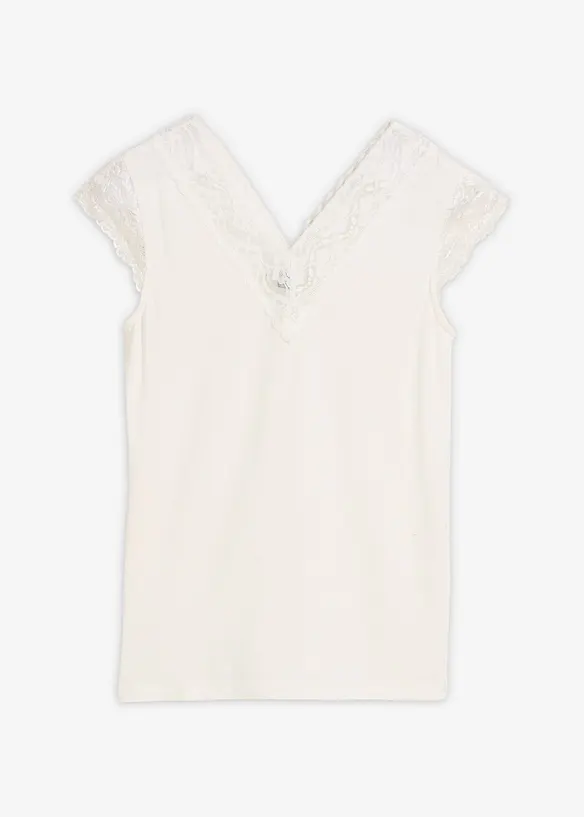 T-shirt doux en viscose extensible, bonprix