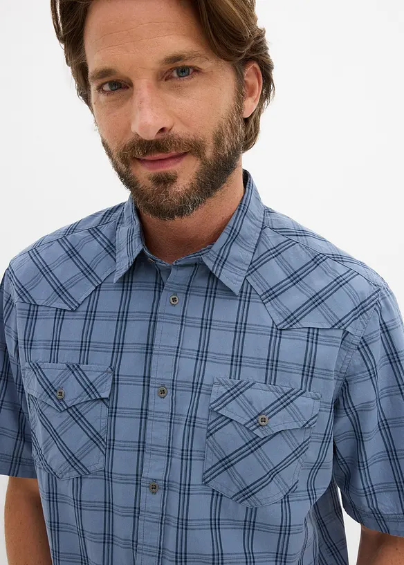 Chemise manches courtes 100% coton, bonprix