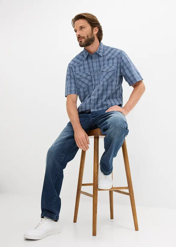 Chemise manches courtes 100% coton, bonprix