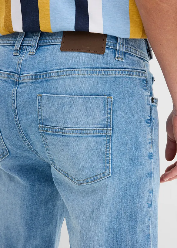 Jean extensible, coupe droite et regular, bonprix