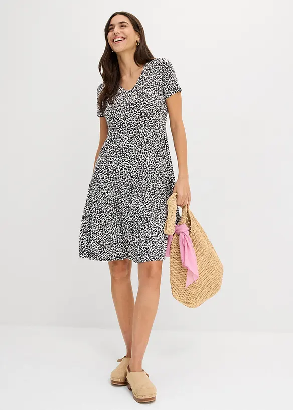 Robe en jersey viscose, bonprix