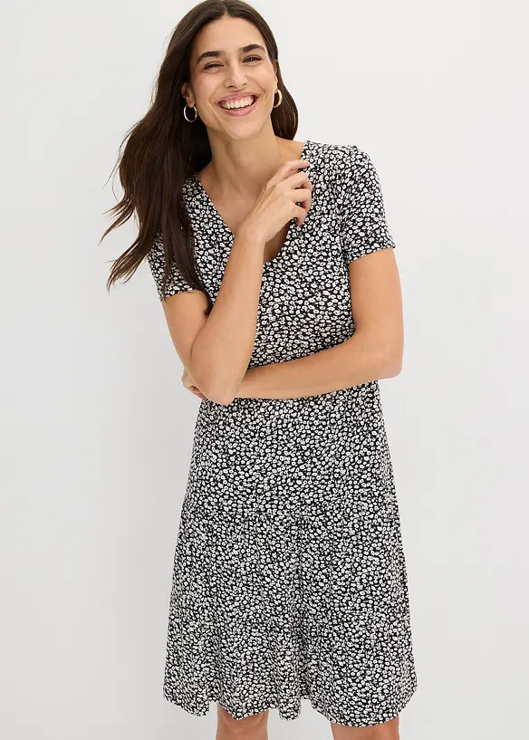 Robe en jersey viscose, bonprix