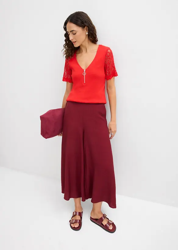 T-shirt en coton c&ocirc;tel&eacute;, bonprix