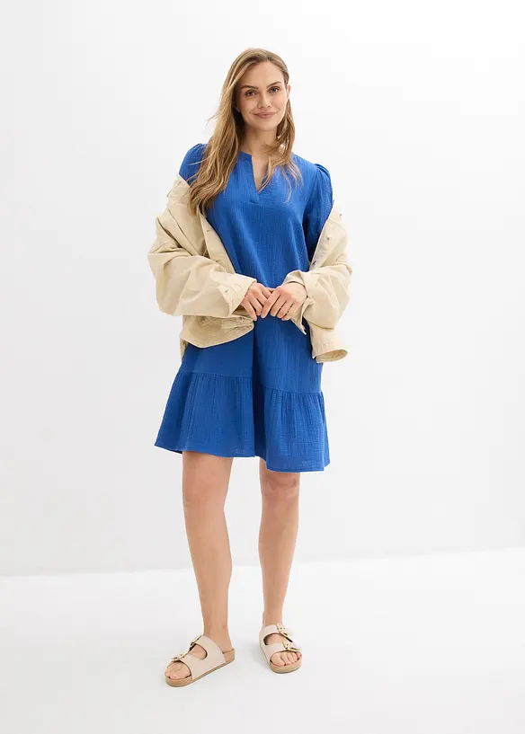 Robe en gaze de coton, bonprix