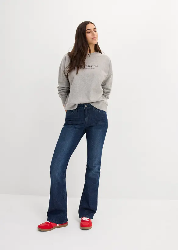 Sweat oversize avec broderie, bonprix