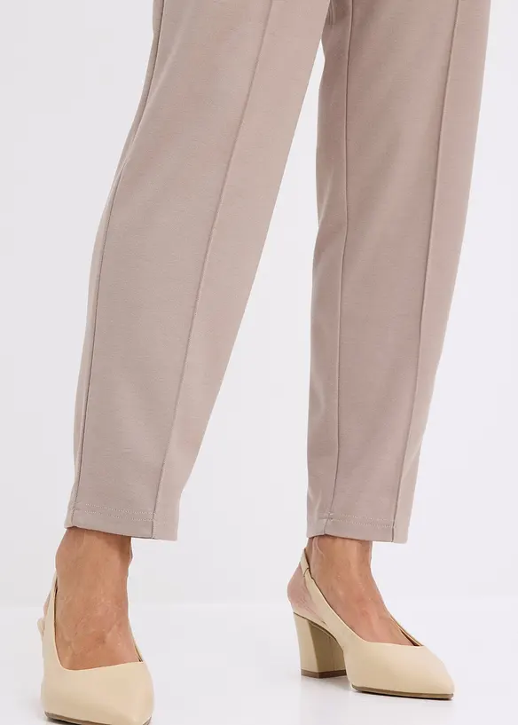 Pantalon &eacute;lastiqu&eacute; avec nervures devant, bonprix