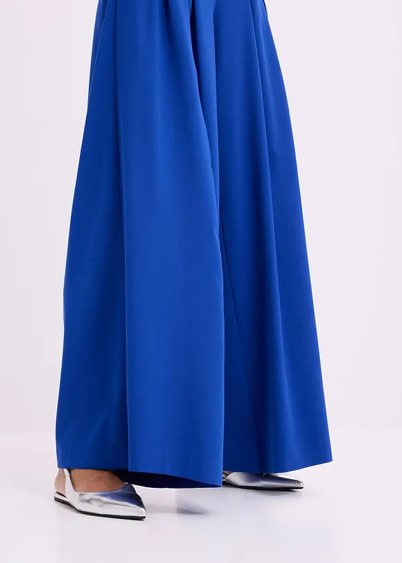 Pantalon &agrave; pinces avec ceinture (ens. 2 pces), bonprix