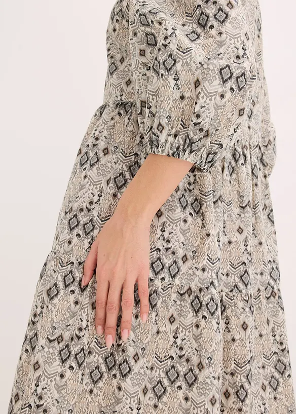 Robe midi en coton l&eacute;ger, bonprix
