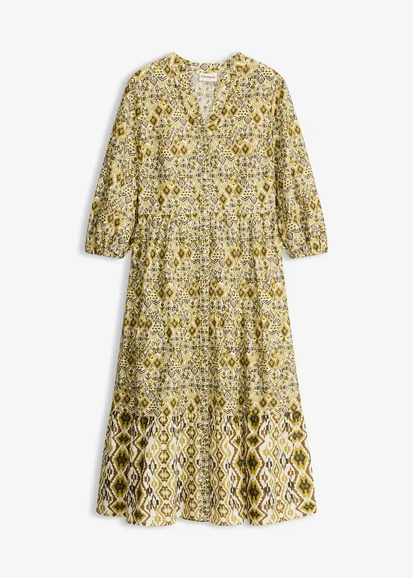 Robe midi en coton l&eacute;ger, bonprix