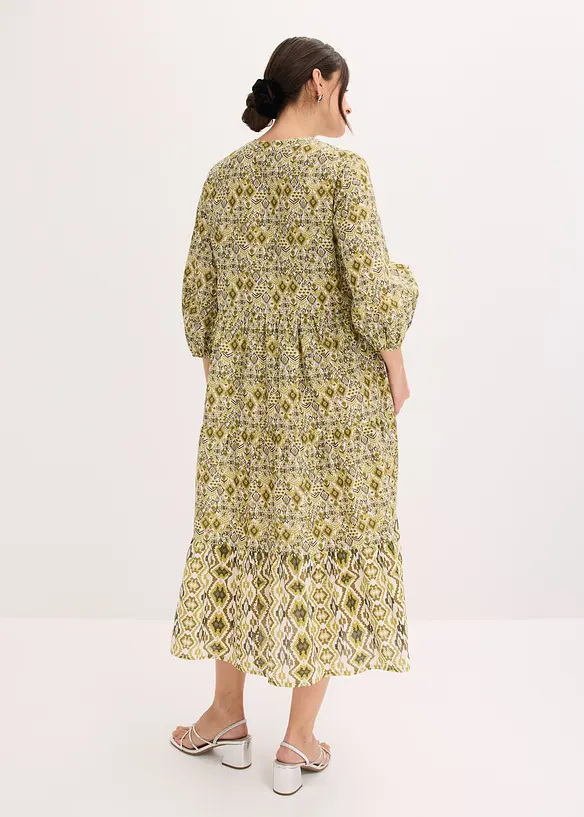 Robe midi en coton l&eacute;ger, bonprix