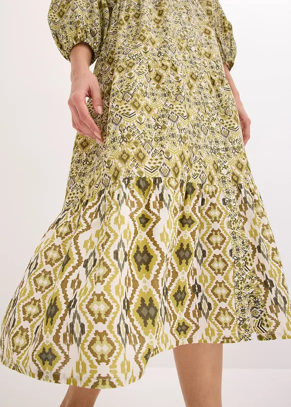 Robe midi en coton l&eacute;ger, bonprix