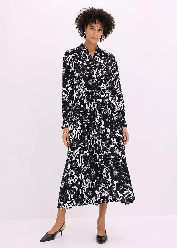 Robe-chemise en viscose, bonprix