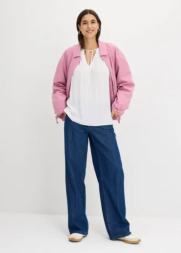 Blouse longue en viscose fluide, bonprix